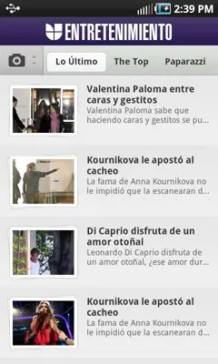 Univision android App screenshot 3