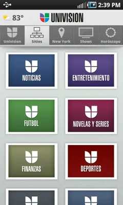 Univision android App screenshot 4